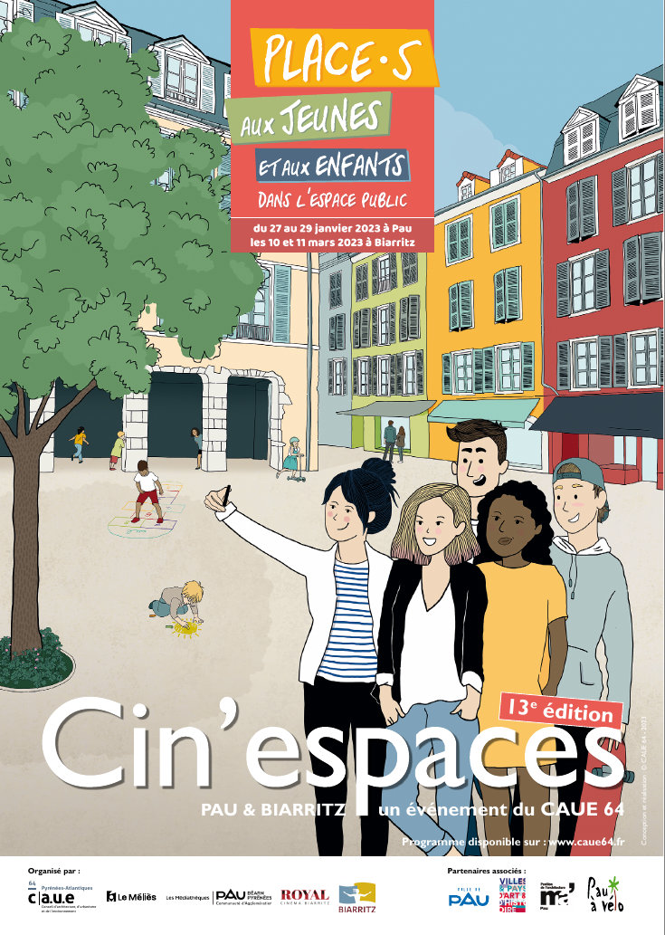 télécharger le programme cin'espaces 2023 à Pau