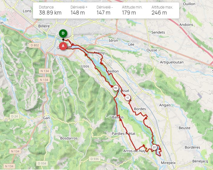 Ouvrir le parcours sur openrunner