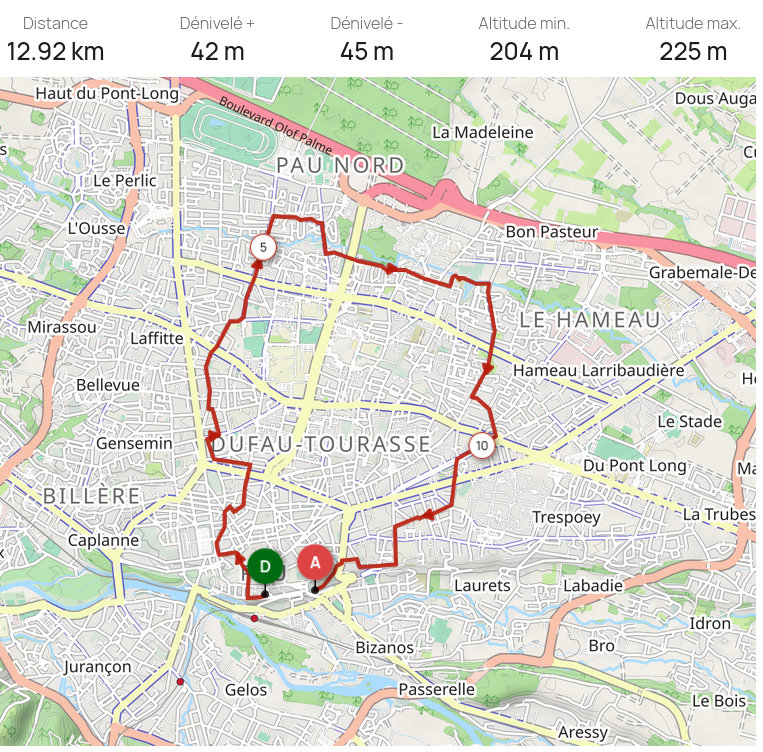 Ouvrir le parcours sur openrunner