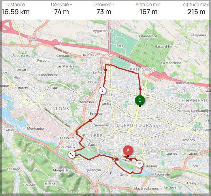 Ouvrir le parcours sur openrunner